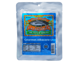 Gourmet Albacore Tuna 6 oz pouch Lightly Salted
