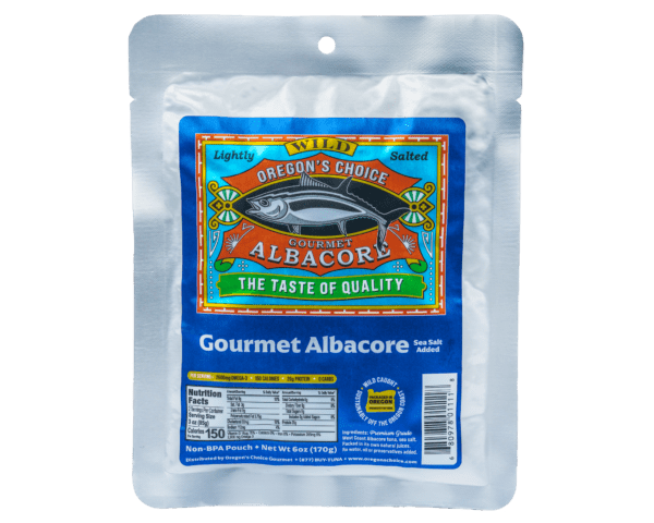 Gourmet Albacore 6 oz pouch lightly salted