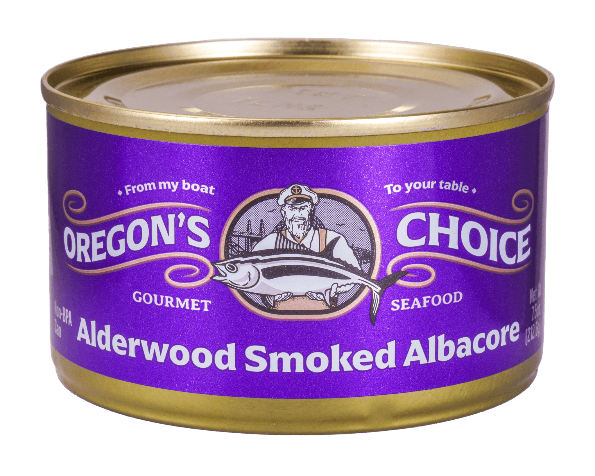 Smoked Albacore Tuna 7.5 oz. Canned