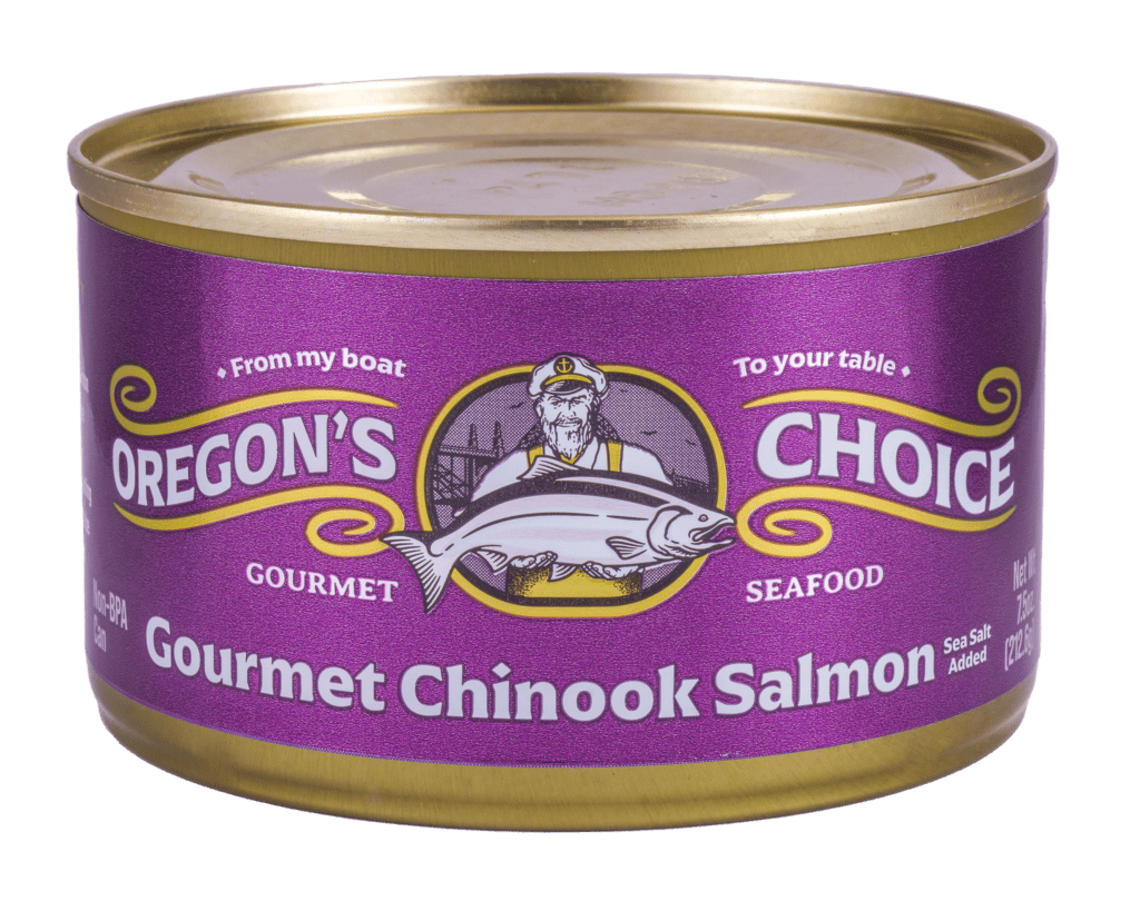 Royal Chinook Salmon Lightly Salted 7.5 oz.