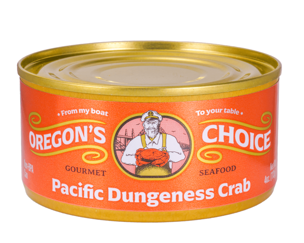 Oregon Dungeness Crab Canned