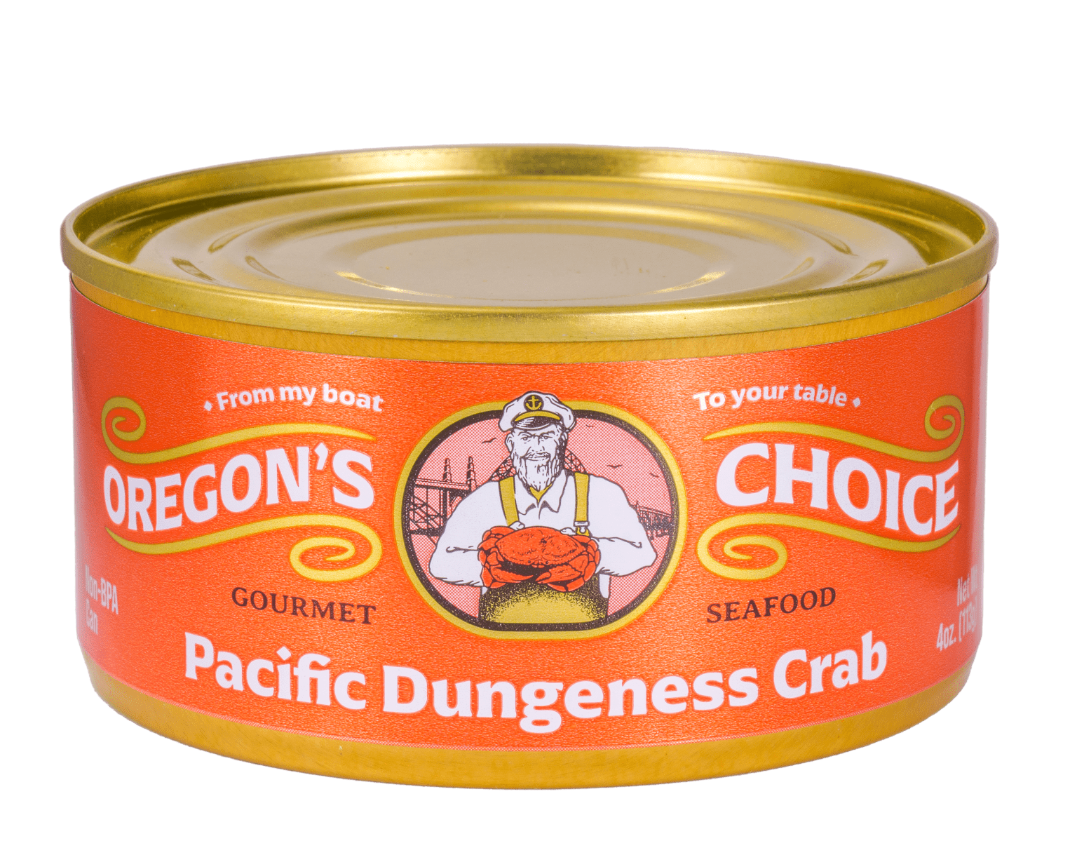 Oregon Dungeness Crab Canned