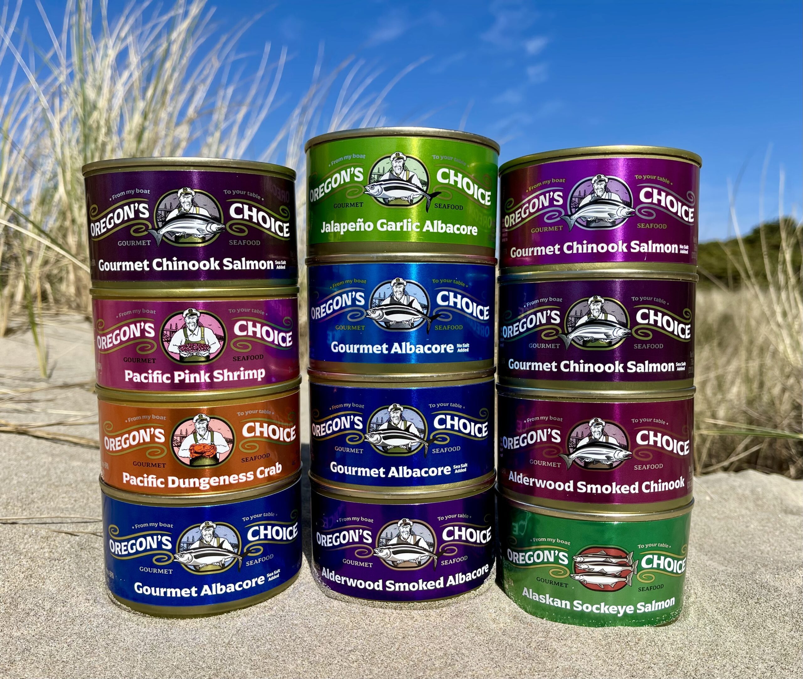 Oregon's Choice Gourmet Cans