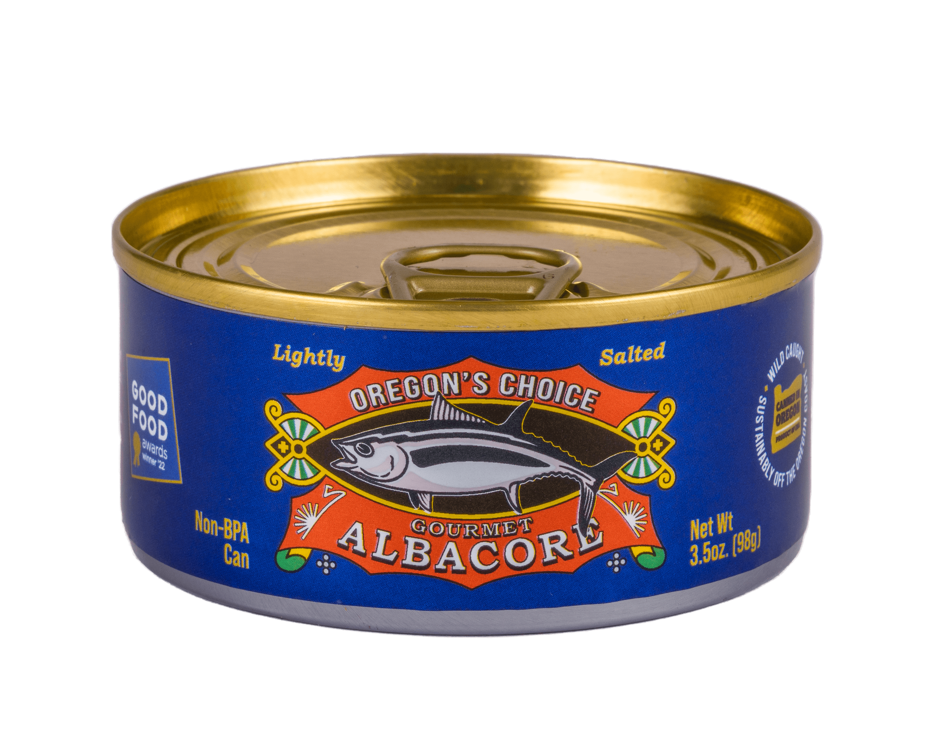 Gourmet Albacore Tuna Lightly Salted 3.5 oz - Premium Quality