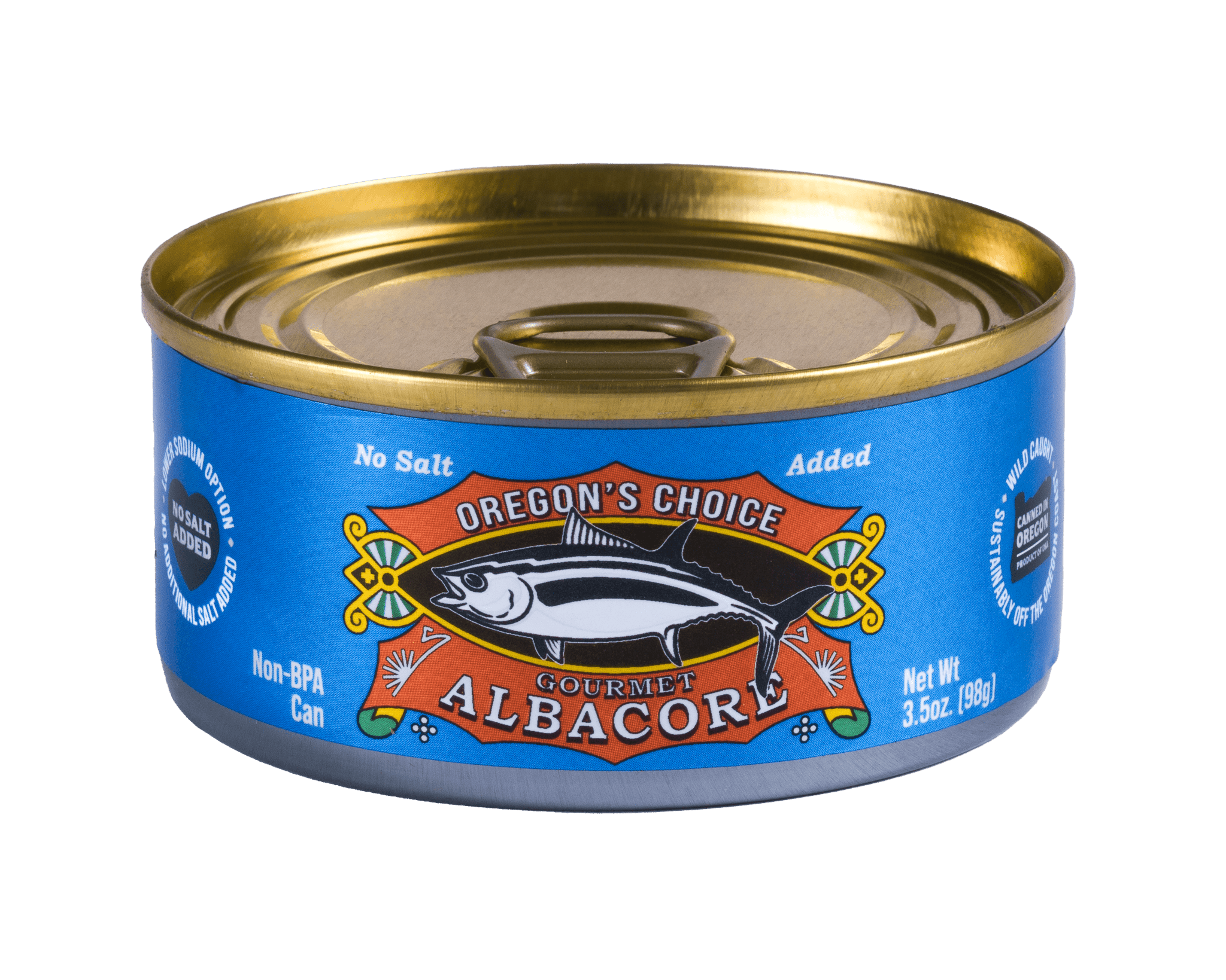 Gourmet Albacore Tuna No Salt Added 3.5 oz